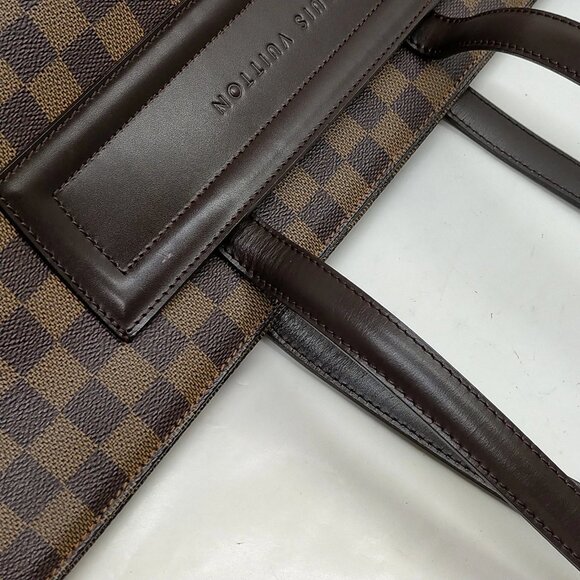 Authentic Louis Vuitton Parioli GM Brown Damier Shoulder Bag mn598-121325 - Picture 4 of 12